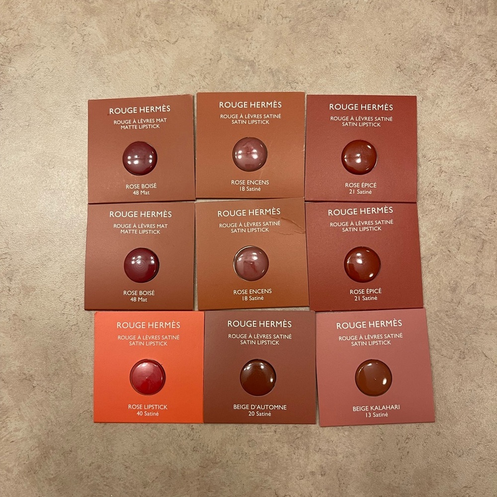 Hermes lipstick trial size